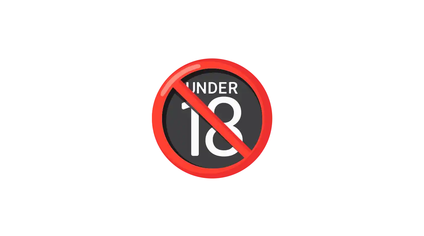 No 18+ mark on your profile