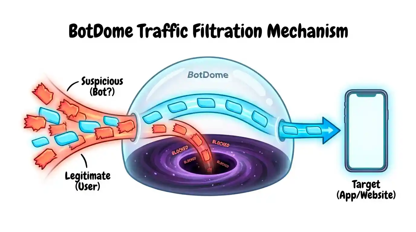 Bot Dome Bot Filtration Mechanism