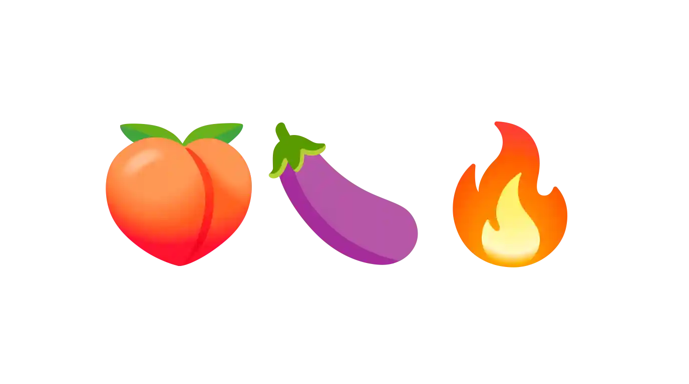 Trigger words and emojis in bio or captions